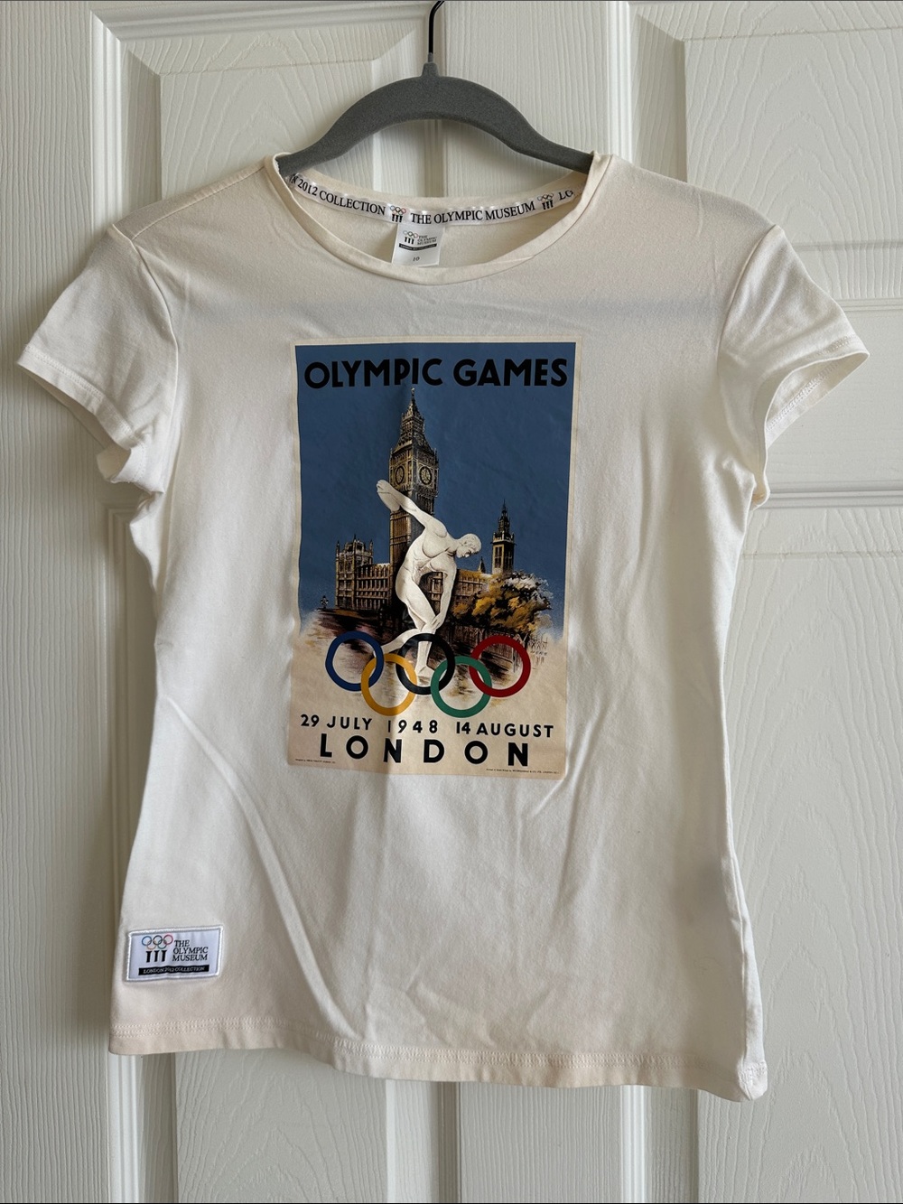 London 2012 Olympic Museum Collection Girl’s Cream Olympic Games Graphic Tee